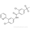 2-Kloro-N- [4-kloro-3- (2-piridinil) fenil] -4- (metilsülfonil) benzamid / Vismodegib CAS 879085-55-9